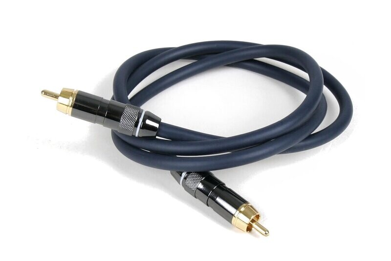 XTZ Blue Line Subwoofer cable 1m