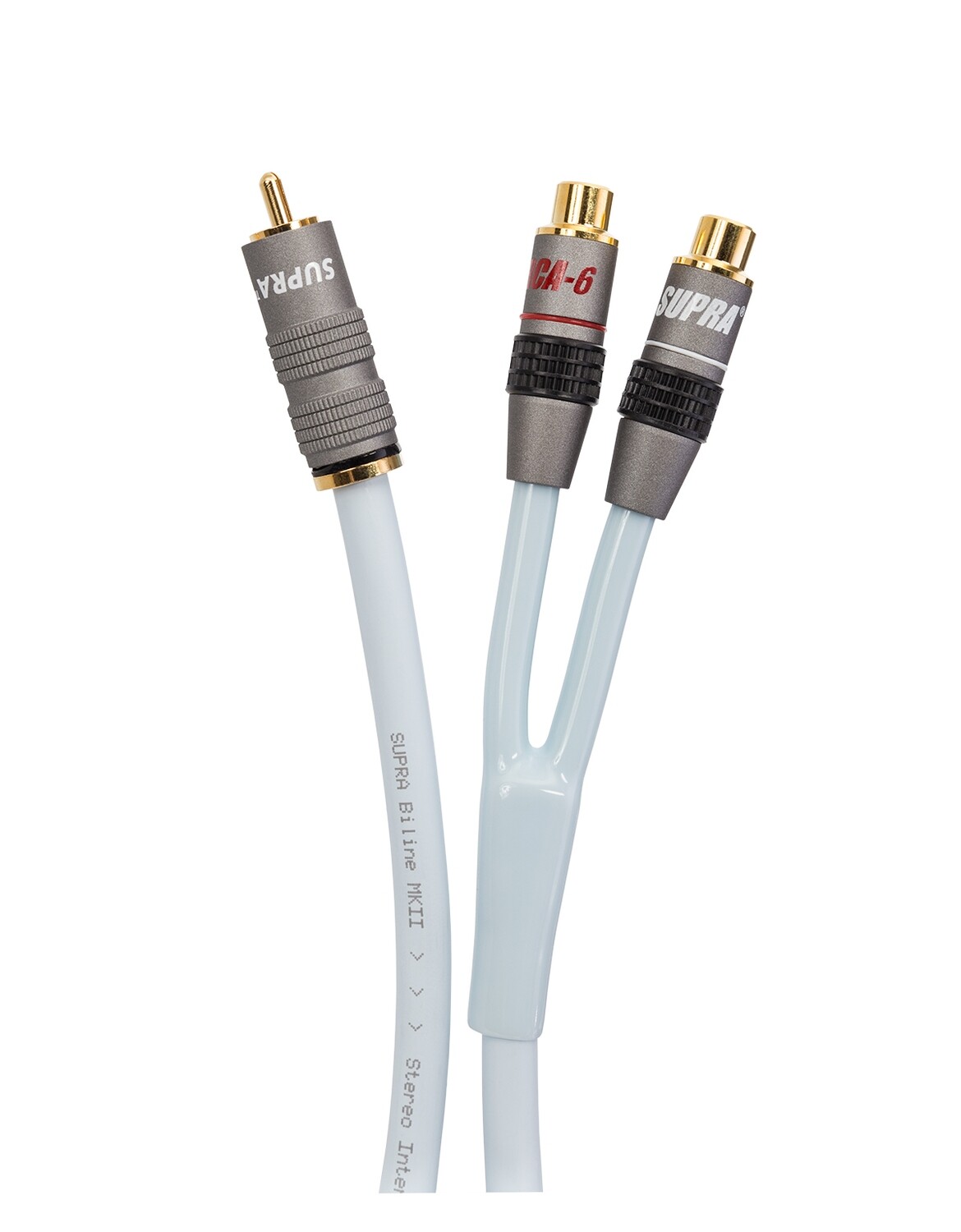 Supra Y-link 1RCA-2RCA M-F 25cm Ice Blue