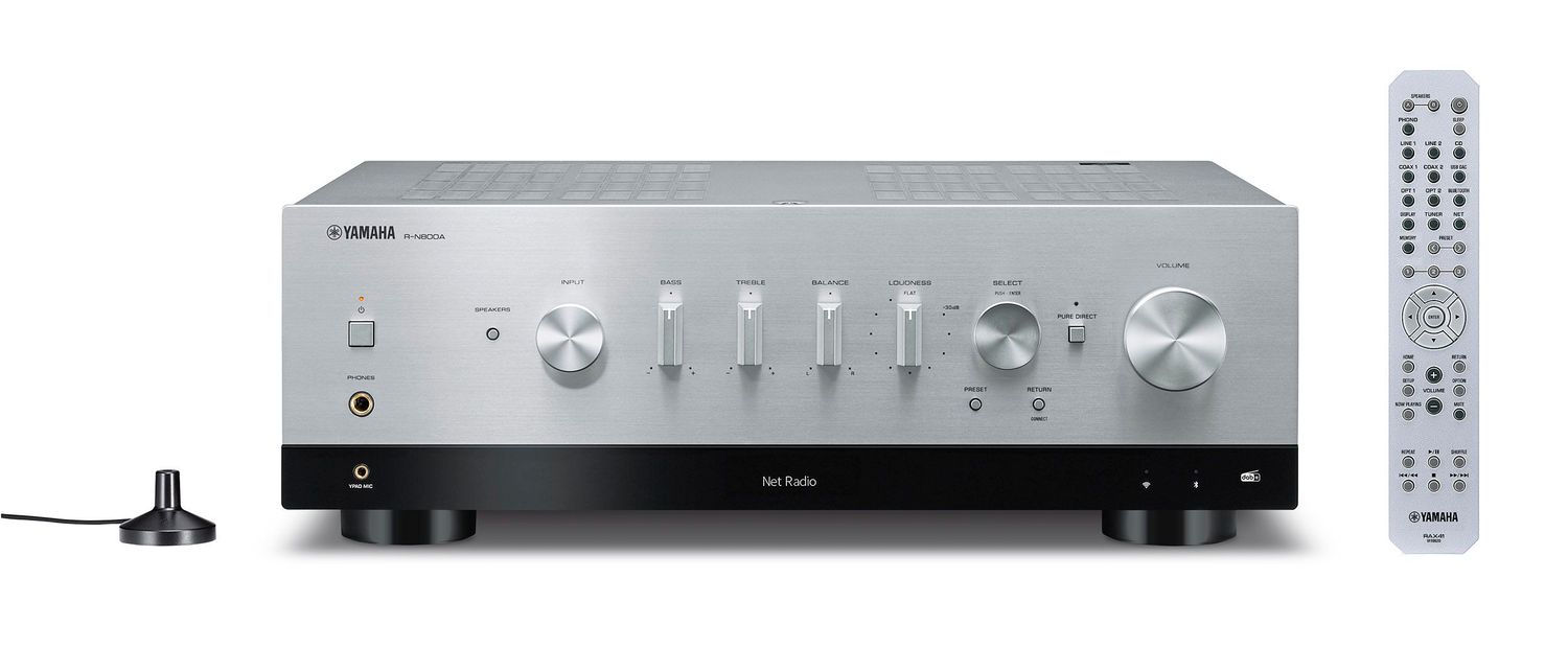 Yamaha R-N800A Silver