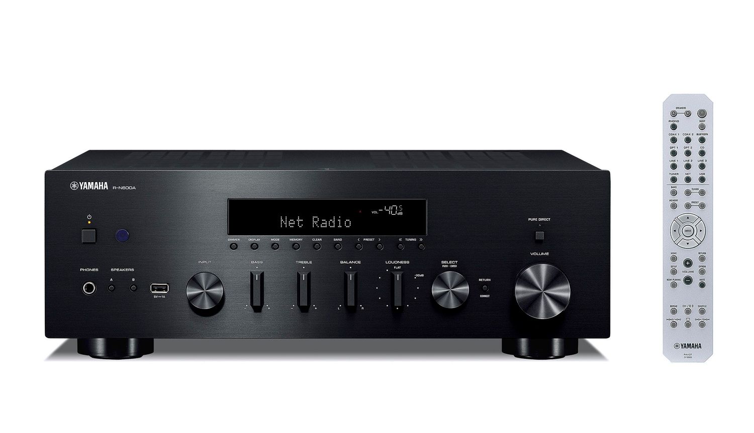 Yamaha R-N600A Svart