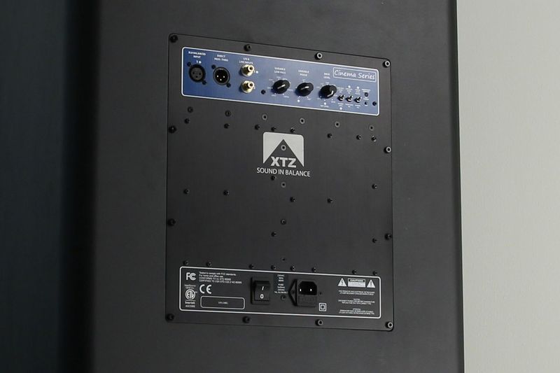 XTZ Cinema Sub amp 3x12