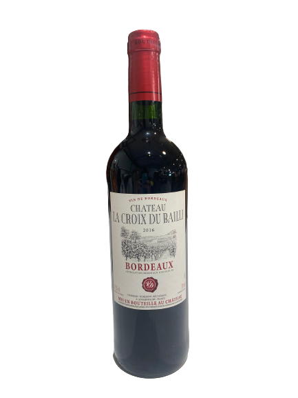 Vin rouge Château La Croix du Bailli