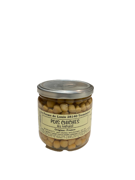 Pois chiches au naturel La Ferme de Louis - 350g