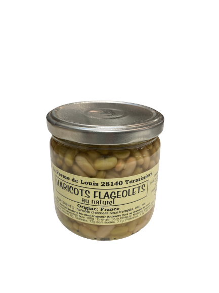 Haricots flageolets au naturel La ferme de Louis - 350 g