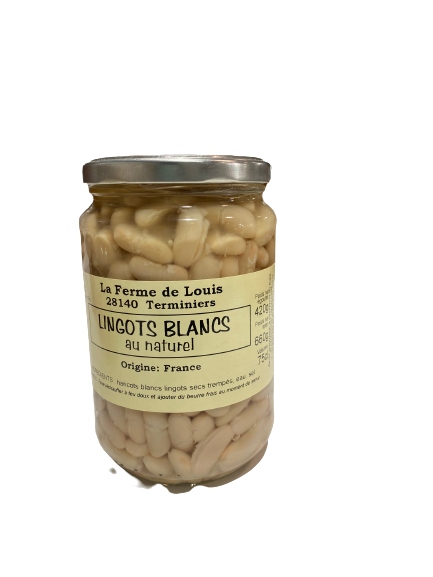 Lingots blancs au naturel La Ferme de Louis - 660g