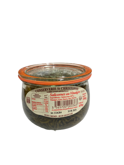 Salicornes au vinaigre "Conserverie St Christophe"