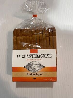 Biscottes artisanales authentiques "La Chanteracoise"