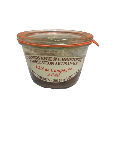 Pâté de Campagne à l'Ail "Conserverie St Christophe"