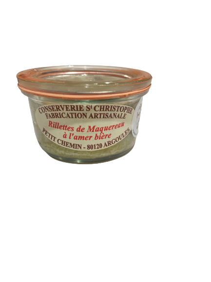 Rillettes de Maquereau à l'amer bière "Conserverie St Christophe"
