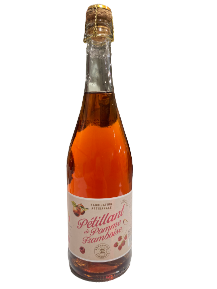Pétillant de Pomme Framboise "Normandie Limonade" - 75 cl