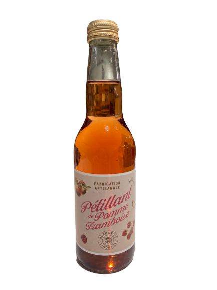 Pétillant de Pomme Framboise "Normandie Limonade" - 33 cl