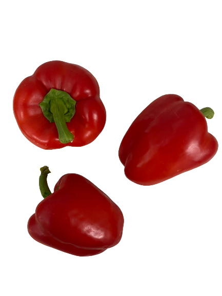 0.500 Kg de poivrons rouges