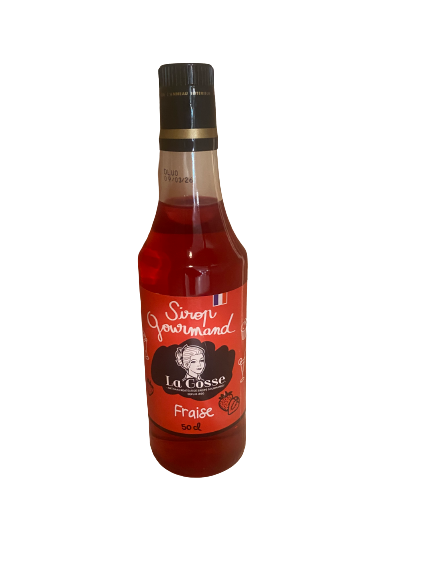 Sirop fraise "La Gosse"