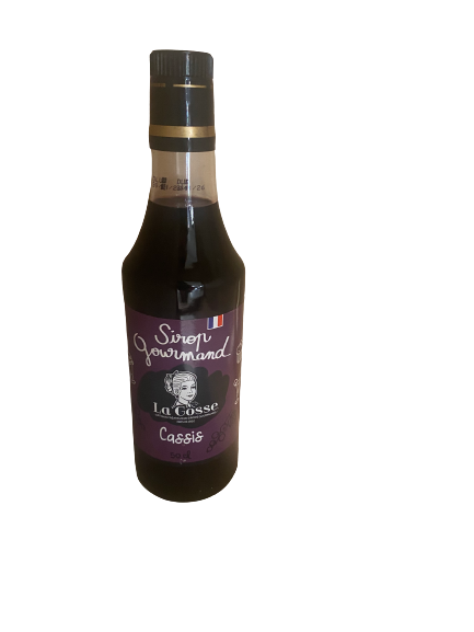 Sirop cassis "La Gosse"