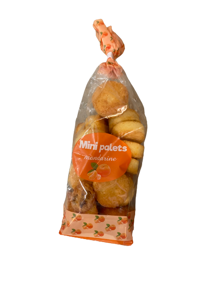 1 sachet de mini palets Mandarine