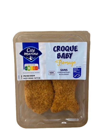 Croque Baby Fromage "Cité Marine" - x2