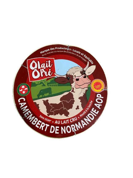 Camembert de Normandie AOP "Ô Lait Ô pré"