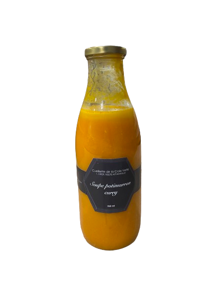 Soupe de potimarron curry "Cueillette de la Croix Verte"