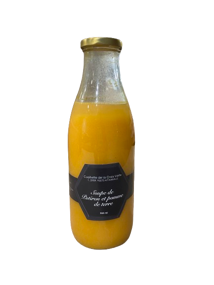 Soupe de potiron et pomme de terre "Cueillette de la Croix Verte"
