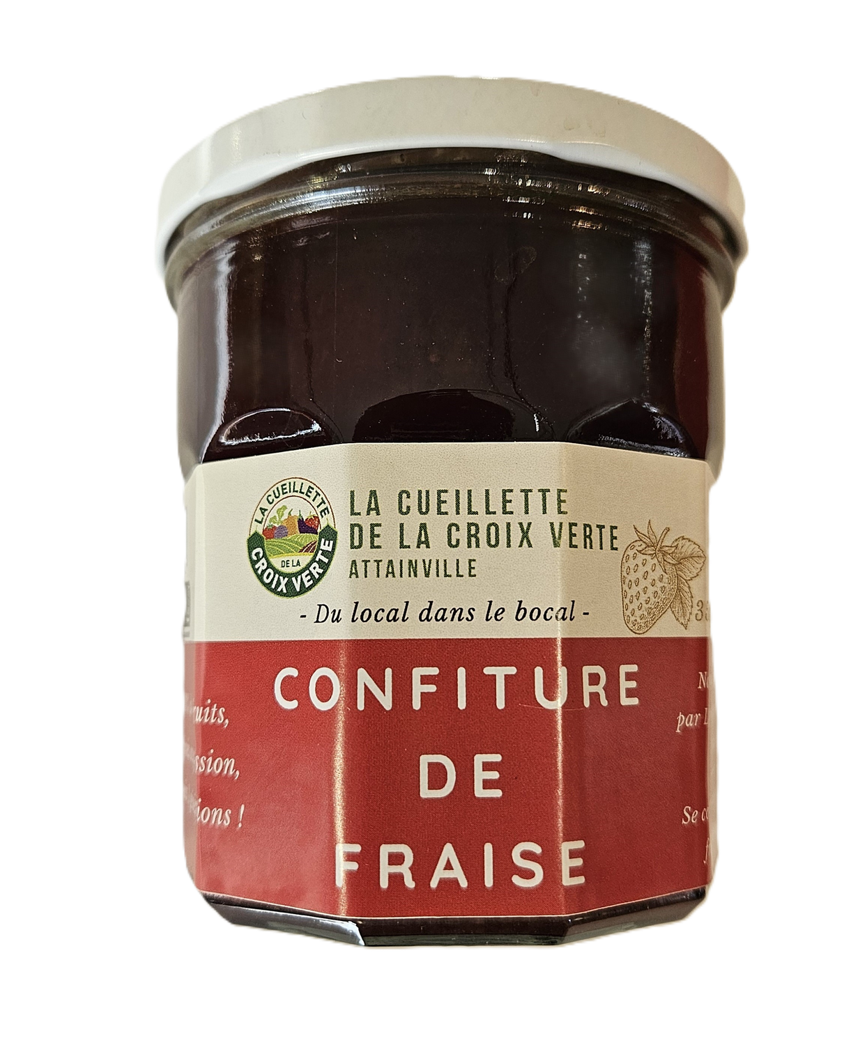 Confiture de fraises - 350g Confiture de fraises - 350g