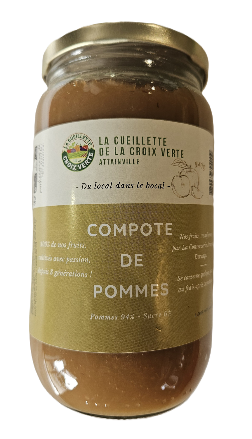 Compote de pommes - 780g Compote de pommes - 780g