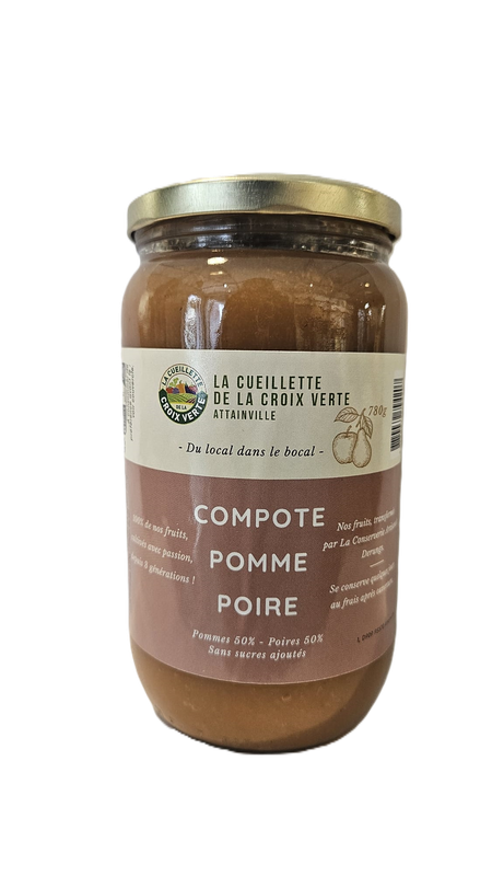 Compote de pomme poire - 780g