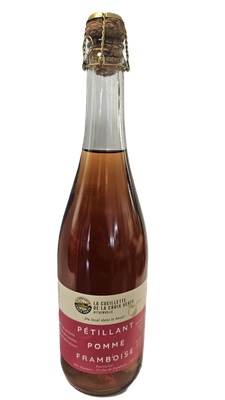 Pétillant pomme framboise -75 cl Pétillant pomme framboise -75 cl
