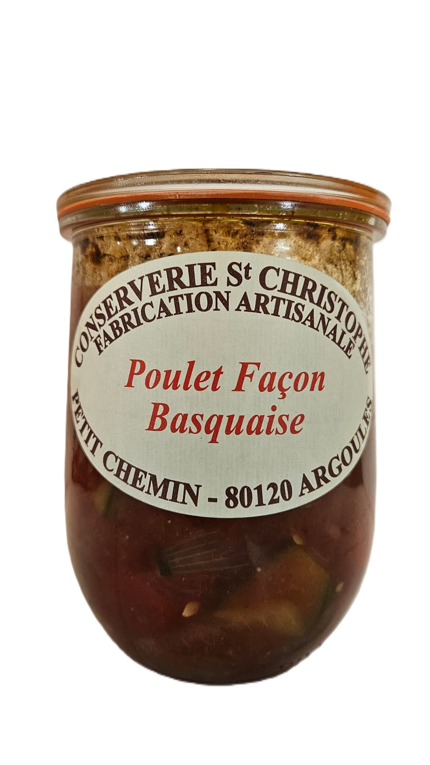 Poulet façon Basquaise -900g Poulet façon Basquaise -900g