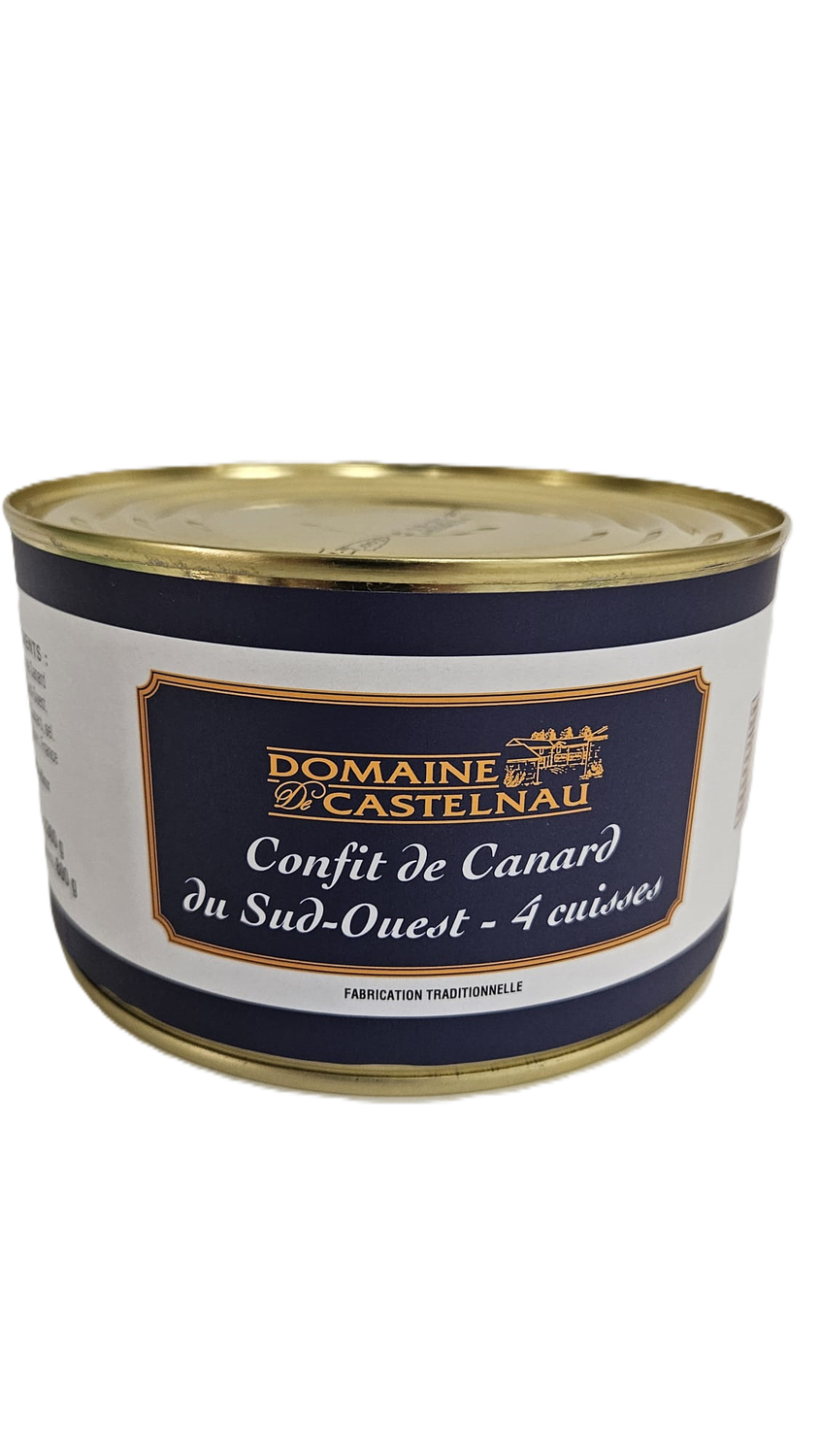 Bocal Confit de canard -4 cuisses -1300g