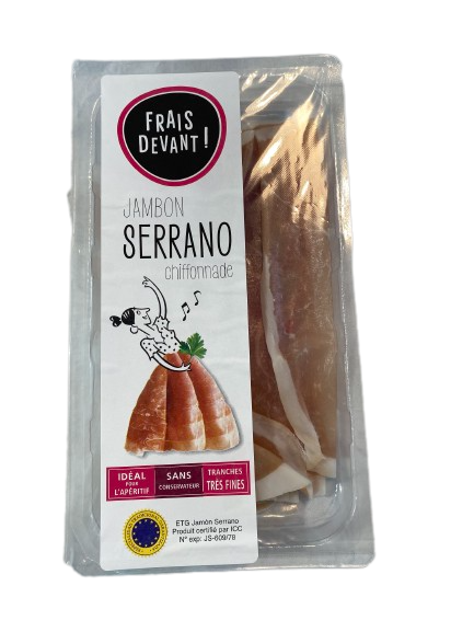 Jambon Serrano "Frais devant"