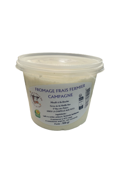 Fromage frais fermier campagne "Ferme de la Vieille Rue"