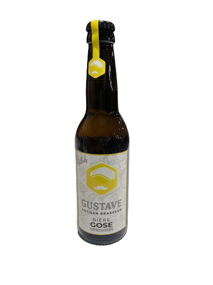 Bière Gose Citronnée Bière Gose Citronnée "Gustave" - 33 cl