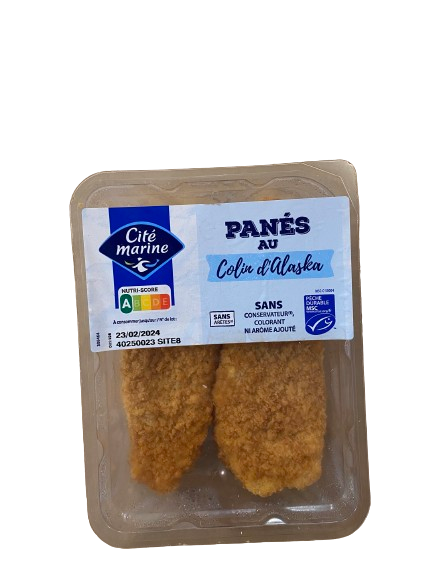 Panés au colin d'Alaska "Cité Marine" - x2