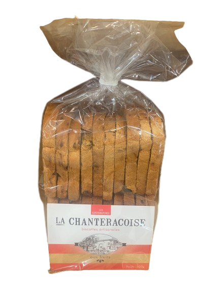 Biscottes artisanales aux fruits "La Chanteracoise"