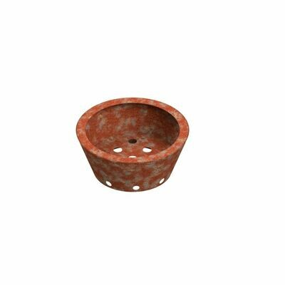 Round Corten Steel Fire Pit (Ø520x220mm)