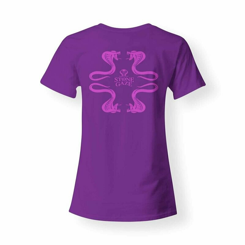 Stone Gaze Monogram - Berry