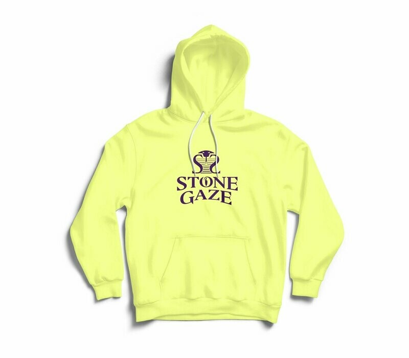 Stone Gaze Medusa Figure Hoodie - Yellow