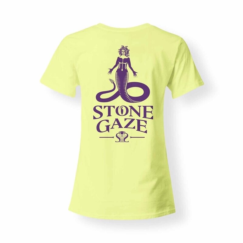 Stone Gaze Medusa Figure - Yellow