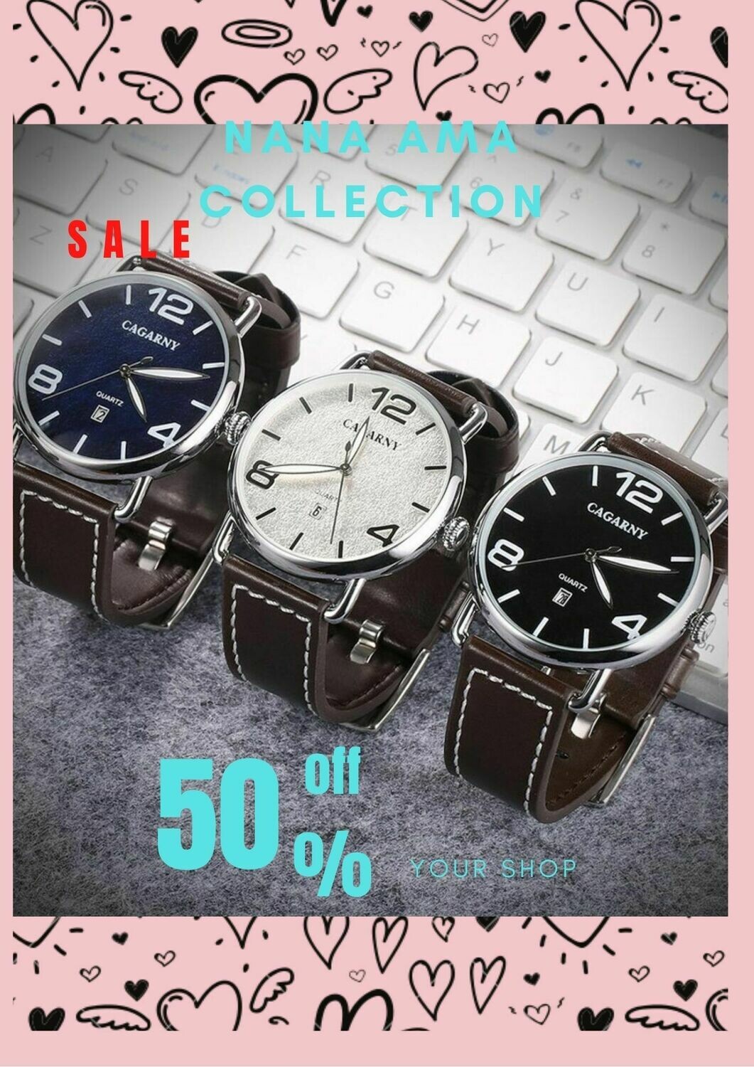 Anolog Quartz Wrist  Watch