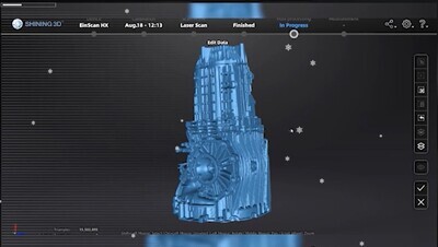3D Scan Service (auf Stundenbasis)