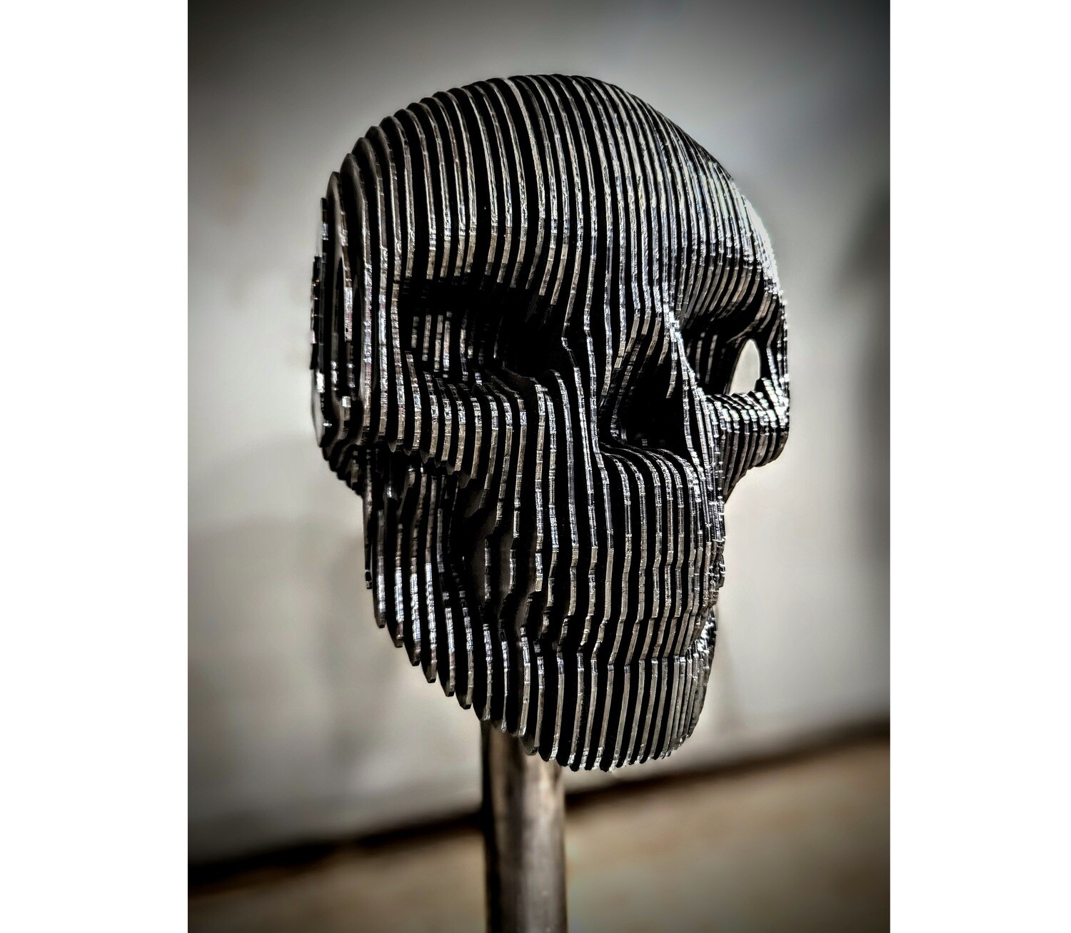 Totenkopf / Skull aus Metall