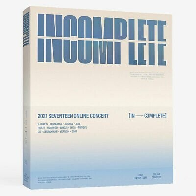 SEVENTEEN 2021 ONLINE CONCERT [IN-COMPLETE] BLU-RAY (with one picture from the Pre-Order benefit).