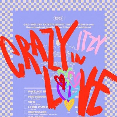 ITZY - THE 1ST ALBUM CRAZY IN LOVE.