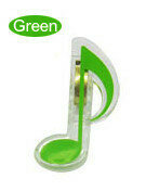 Klammer Clip Note grün
