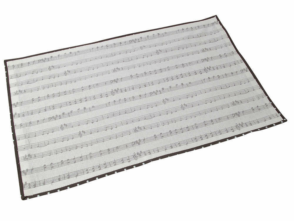 Tischset mit Noten