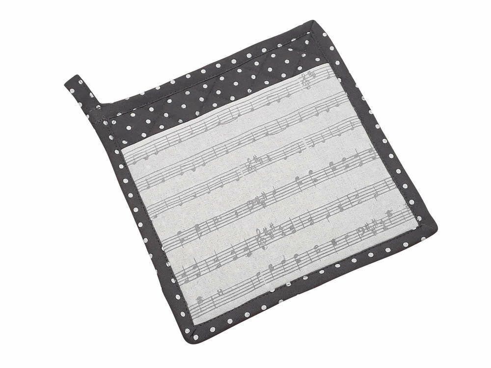 Schlupftopflappen mit Noten