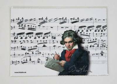 Brillenputztuch Beethoven