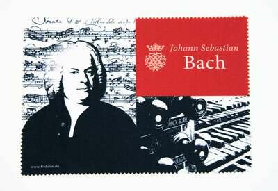Brillenputztuch Bach