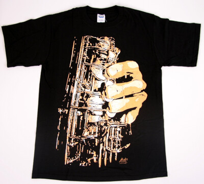T-Shirt Saxophon
