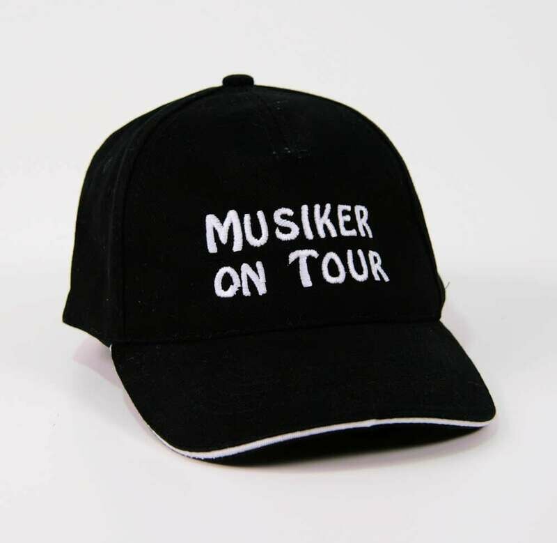 Baseball Cap Kappe Musiker on Tour Mütze Baseball Cap Kappe Musiker on Tour Mütze